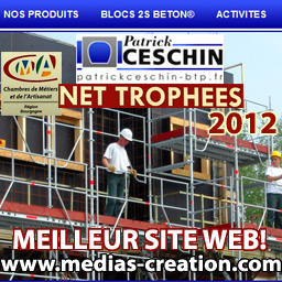 Meilleur site web au Net Trophées Agence Médias Création Auxerre - création de site internet à Auxerre - Yonne - Bourgogne