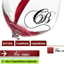 Site web marchand - vente de vin Agence Médias Création Auxerre - création de site internet à Auxerre - Yonne - Bourgogne