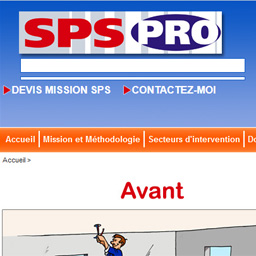 Site web d'entreprise sps-pro Agence Médias Création Auxerre - création de site internet à Auxerre - Yonne - Bourgogne